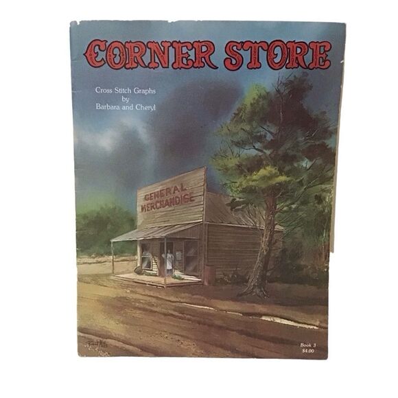 Corner Store Cross Stitch Graphs Book 3 Vintage 1979 - Picture 1 of 7